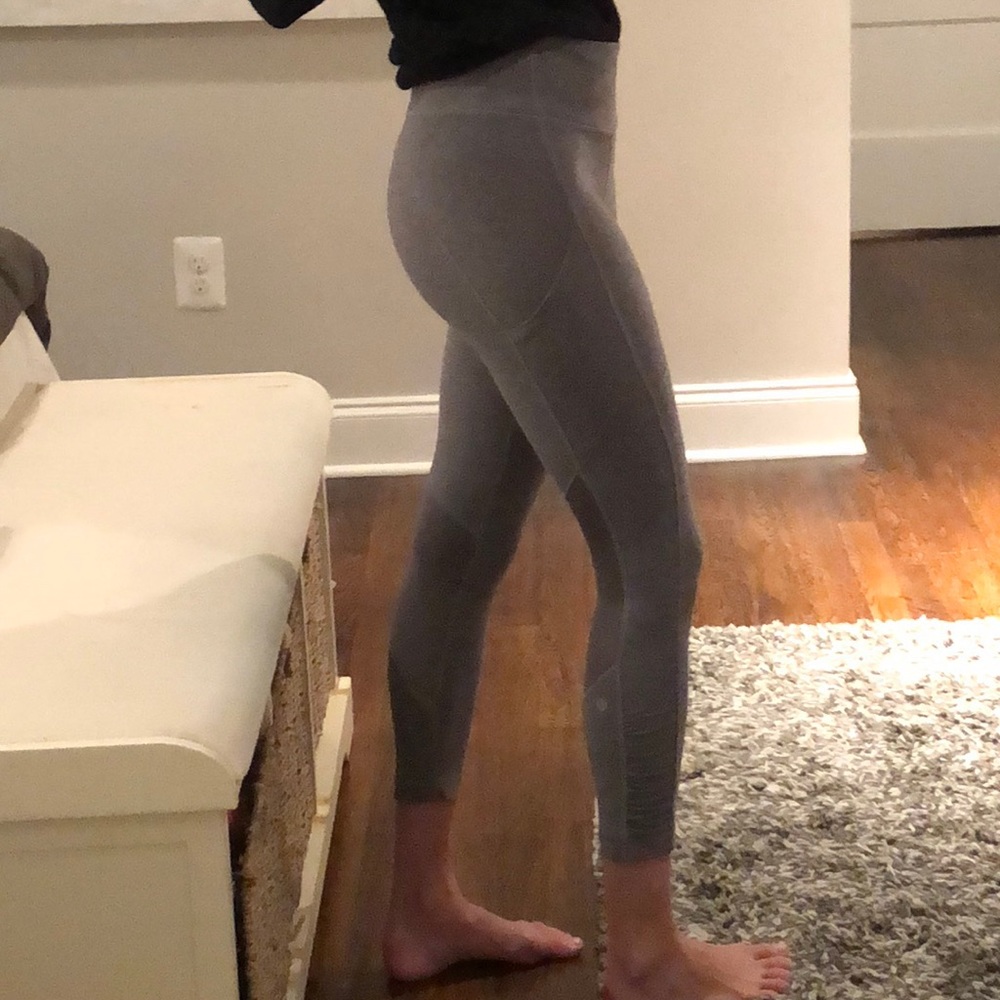 Lulu lemon gray leggings